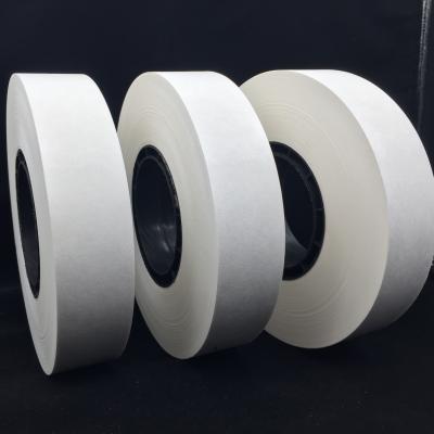 China Binding Machine Wrapping 40mm Width Money Paper Roll Wrapping Paper Paper Strip Roll For Banknote Binding for sale