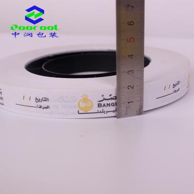 China ANTISTATIC Paper Tape Bank Use Wide Roll 20mm Tape Bandage Currency for sale