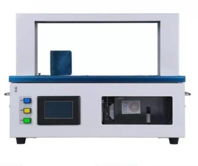 China Beverage Label Tape Table Top Paper Tape Machine Automatic Band Strapping Machine for sale