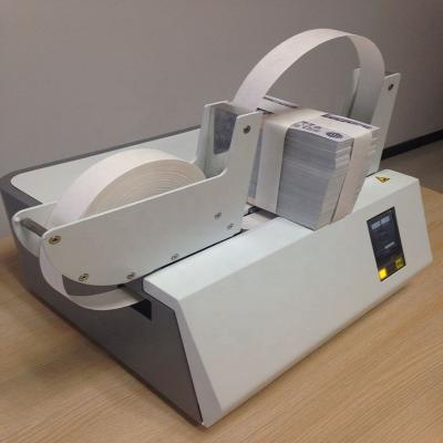 China Pe Coated Paper Or OPP Roll Paper Tape Machine High Speed ​​Automatic Currency Money Note Binding Machine for sale