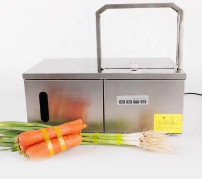 China Tabletop Food Tie Wrap Machine Vegetables Tying Machine for sale