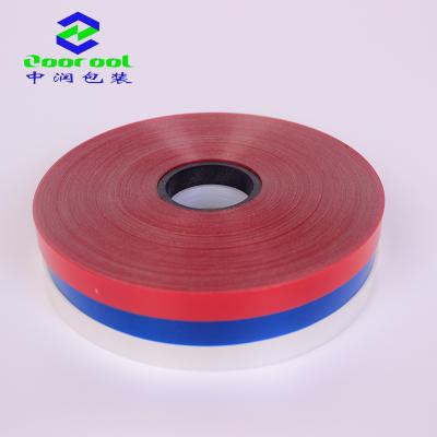 China ANTI-STATIC 12mm Wide Tape Wrapping Machine Used Hot Melt Heat Sealing Tape Roll 150m Long Plastic Roll for sale