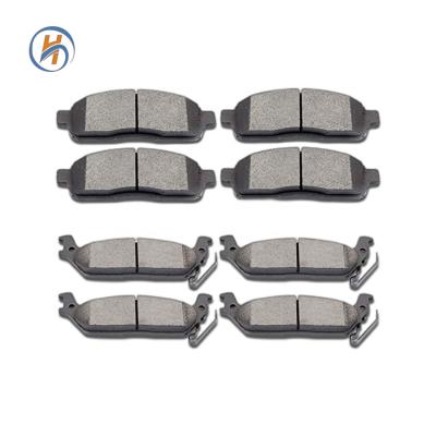 China Auto parts high performance ceramic car brake pads made in china for japanese car 04465-12592 04465-60320 06644-48060 for sale