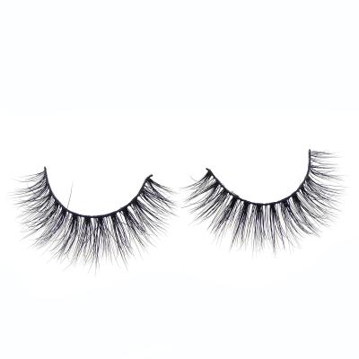 China Light& New Styles Soft 3d Mink Eyelashes Fluffy, Natural Look and Vegan Strong Soft Cotton 3d Strip Mink Lashes for sale