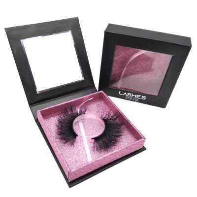 China Light& 5D 25mm Soft Lashes With Mink Lashes And Packaging Box for sale