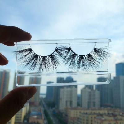 China Light& 25mm Soft Lashes Private Label Eyelash Packaging Box Mink Lashes 3d Custom Wholesaler for sale