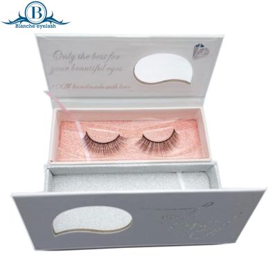 China Light& Real Soft Premium Animal Fur Faux Eyelashes for sale