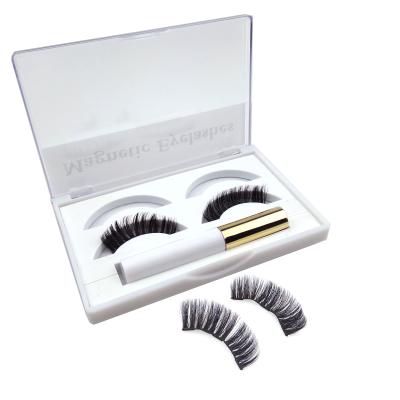 China Wholesale Good Quality Feather Mink Eyelash Magnetic Lashes With Magnetic Eyeliner for sale