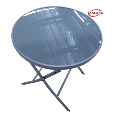 China Modern Metal Dining Set Table for sale