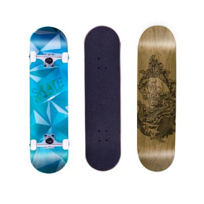 China Professional High Quality Russian Selling Maple Skateboard Light Cheaper Patineta Longboard Complete Skateboard For Adults for sale