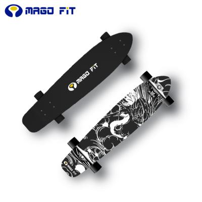 China Beginner To Professional Skater Surfing Four Wheels Dancing Longboard Custom Skateboard For Girls for sale