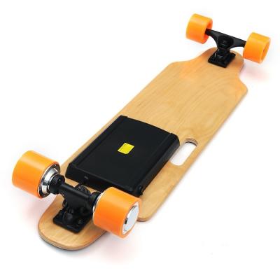 China Easy Electric Longboard Cruiser Skateboard For Beginners E Board Skateboard Electric Longboard Controller With Handle for sale