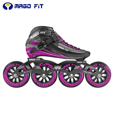 China FIT Breathable and Durable MAGO Beginners Outdoor Roller Skates Starter Shoes for Extreme Men's Freeride Hockey Style Indoor Built-in Main Blades for sale