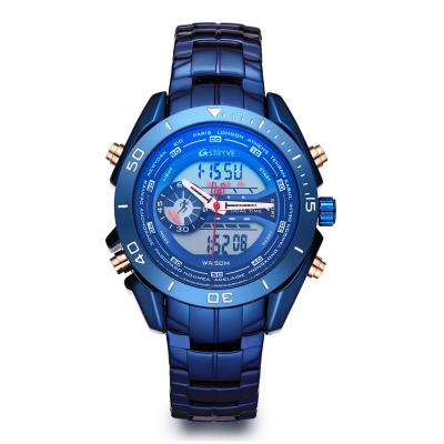 China Complete Brand New Calendar STRYVE Men Sports Watches Japan Digital Movement 2035 Luxury Quartz Waterproof Stainless Steel Men Watch Watch Man for sale