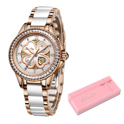 China SUNKTA 6601 New Rose Gold Watch Women Quartz Watches Waterproof Top Brand Ladies Wrist Watch Girl Clock Wife Luxury Female Gift for sale