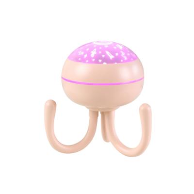 China Colorful Car Night Light Mini Usb Humidifier Large Capacity Water Tank Octopus Humidifier for sale