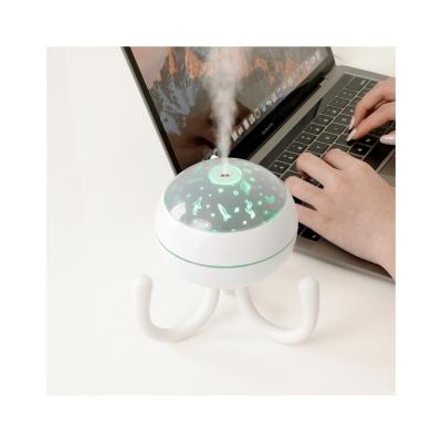 China Car Wholesale Mini Humidifier Colorful Night Light Home Decor Cute Octopus Humidifier for sale