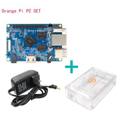 China Orange Pi PC Set: Orange Pi PC+ ABS Transparent Case+ Power Supply Supported Android, Ubuntu, Debian Pi Orange PC for sale