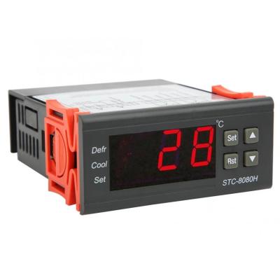 China STC-8080H ABS Temperature Over-Limit Refrigerating Defrost Alarm Works Temperature Controller for sale