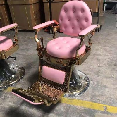 China Modern antique barber chair for barber shop barber chair luxury barber shop equipment for sale