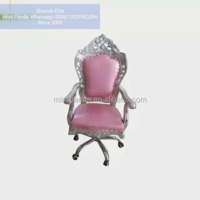 China Modern factory modern pink/black cheap beauty salon pedicure spa client chair for nail salon for sale