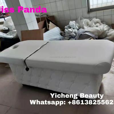 China Modern Beauty Spa Salon Furniture Waxing 1 Motor Facial Treatment Eyelash Table Electric Cosmetic Massage Bed for sale