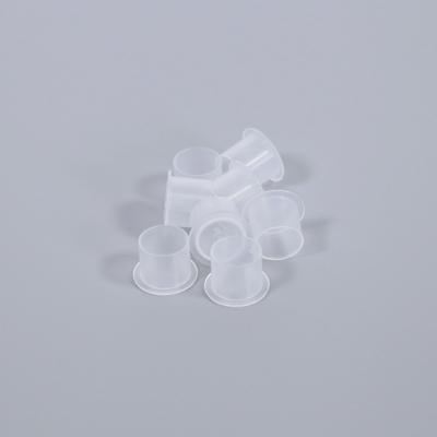 China Wholesale 1000PCS/Bag Tattoo Studio Dye Container Tattoo Ink Cups Transparent Plastic Tattoo Ink Cups for sale