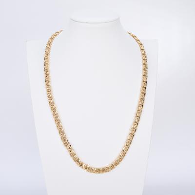 China TRENDY Gold Plated Jewelry Necklace Fashion Gold Jewelry Gold Chain Necklace for sale