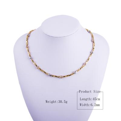 China TRENDY High Quality Gold Jewelry Designs Chains Necklace Custom Necklace for sale