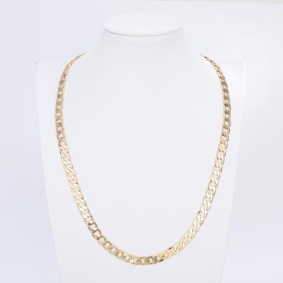 China TRENDY Gold Jewelry Fashion Chains Gold Plated Jewelry Necklace Chain for sale