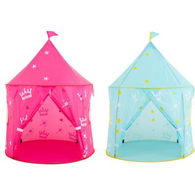 China Cubby Prince Folding Tent Children Teepee Toy Tents Castle Play Portable Kids Easy Foldable Game Tent Outdoor Foldable Indoor Play Room for sale