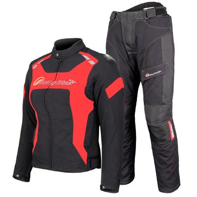 China Breathable Rain Waterproof Motorcycle Uniforms Full Inner Full Racing Suit for sale