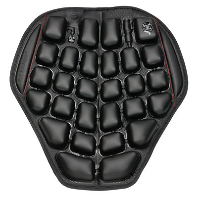 China 3D Tpu Air Cushion TPU/diamond Fabric WUPP Pump Black Anti-Slip Inflatable Waterproof Motorcycle Push Type Free Seat for sale