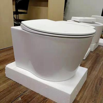 China Springlegroup Concealed Flush Hidden Cistern Household Water Tank Commode Enlarge White Round Pipeline Wall Siphonic One Piece Row Toilet for sale