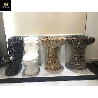 China Marble Luxurious Modern High Quality Sanitary Appearance Bathroom Ware Urinal China Style Ceramic Toilet Sink for sale