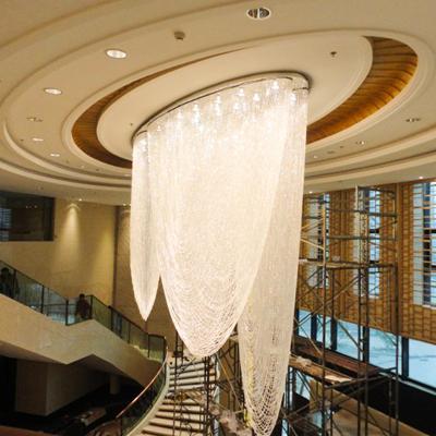 China Factory Art Design Lamp Outdoor Mounted Luxury Custom Lighting Living Room Decoration Pendant Lights Crystal Chandelier for sale