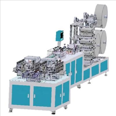 China 2020 Nonwoven Planar Machinery Butterfly Mask New High-speed Mask Forming Machine Wheel High-speed Hot Mask Machine for sale