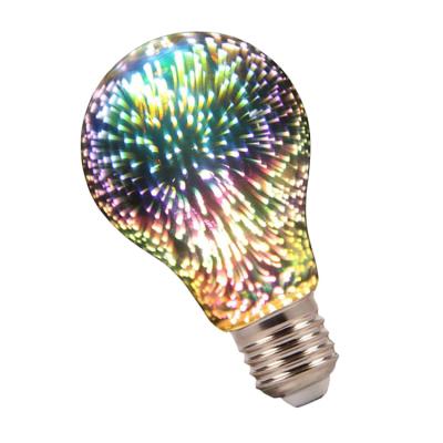 China hotel firework led decorative bulbs 3d bulb 4w a19 led bulb for sale