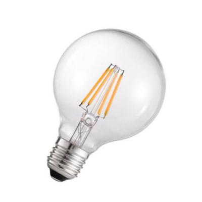 China globe g80 led bulb led bulbs 4 watt equivalent bulb g80 led filament bulb 80*126mm for sale