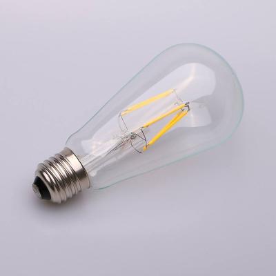 China Hotel Vintage Light Bulb Led Bulb Retro Led Lamp Filament Led Filament St64 Dimmable Light Bulb for sale