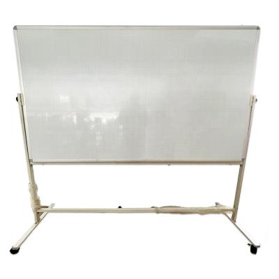 China Steel NERS Painted Steel Mobile Magnetic 72 inch x 40 inch Ghost Grid Whiteboard for sale