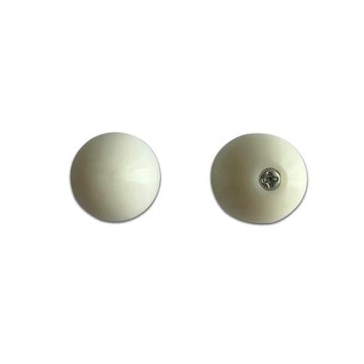 China Plastic NERS Free Fall Object 25mm Diameter Plastic Spherical Ball with Metal Screw for sale