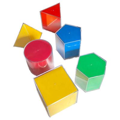 China Plastic NERS Solid Plastic Rounded Corners Model Basic 3D Geometrical Collapsible for sale