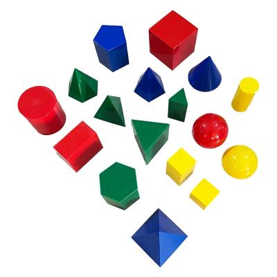 China Plastic NERS Three-dimensional Figures Plastic Model  Basic 3D Geometrical Solids for sale