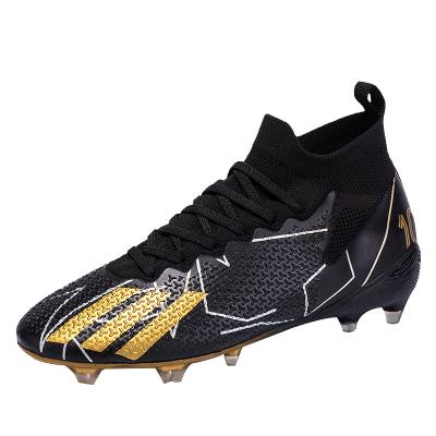 China Factory direct wholesale active sports men outdoor soccer shoes kids soccer shoes low price black soccer shoes custom made for sale