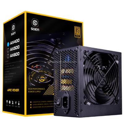 China PSU QY 80plus Desktop High Efficiency Computer Atx 400w Power Supply OEM Bronze Bronze for sale