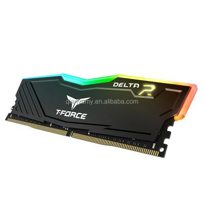 China High Performance QY Team Ddr 4 Delta 8g 3200.mhz Module RGB Lamp Effect Desktop Memory Video Games Ram For Gaming for sale