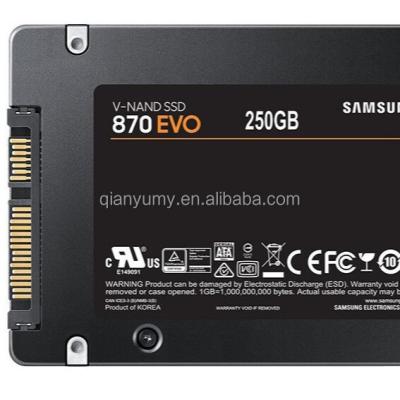 China QY 250gb 500gb 1tb SSD For Samsung 870 Evo Upgrade Laptop Internal Hard Disk Drive Sata3 Solid State SSD 2.5 Inch for sale