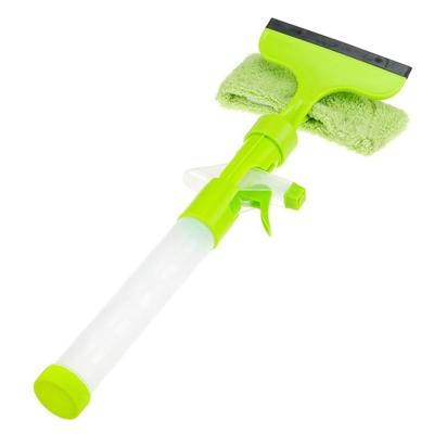 China Sustainable Multifunctional Home Tools Spray Water Brush Glass Cleaning Wiper for sale