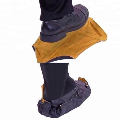 China Anti-Slip Reusable Portable Automatic Shoe Covers For Indoors, Hands Free Step Sock Shoe Cover, Rain Shoe Covers for sale